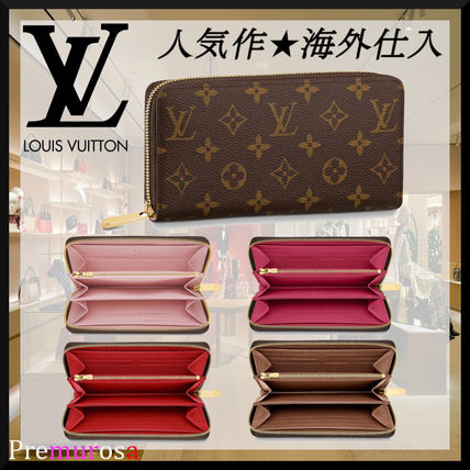Louis Vuitton MONOGRAM Monogram Leather Long Wallet Logo Long Wallets M41895 M41896 M42616 M41894 
