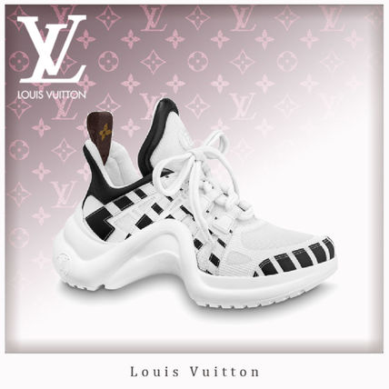 Louis Vuitton 2020 SS Monogram Rubber Sole Casual Style Unisex Blended Fabrics 1A67E7