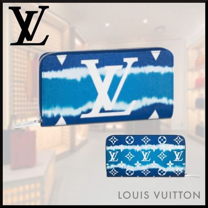 Louis Vuitton ZIPPY WALLET 2020 SS Monogram Unisex Canvas Leather Long Wallet Logo 
