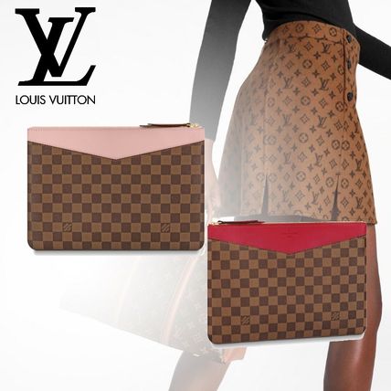Louis Vuitton DAMIER 2020 SS Daily Pouch N60262 N60261 