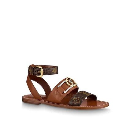 Louis Vuitton 2020 SS Academy Flat Sandal 1A677L 
