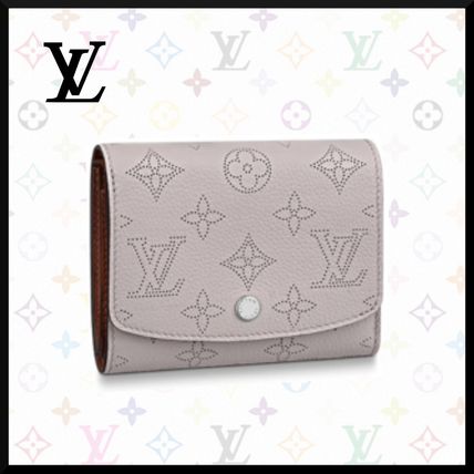 Louis Vuitton MAHINA 2020 SS Iris Compact Wallet M68671 