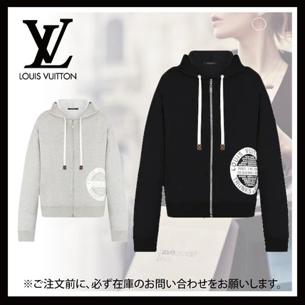 Louis Vuitton 2020 SS Lv Stamp Zip Up Hoodie 1A5TT2 1A5TSV 