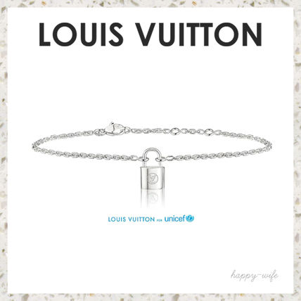 Louis Vuitton LOCKIT Silver Lockit Bracelet Sterling Silver Q95450 