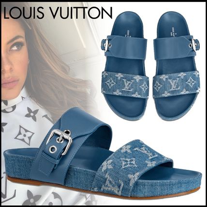 Louis Vuitton Bom Dia Flat Mule 1A7RBZ 