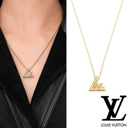 Louis Vuitton 2020 21AW Casual Style Initial 18K Gold Elegant Style Q93808 