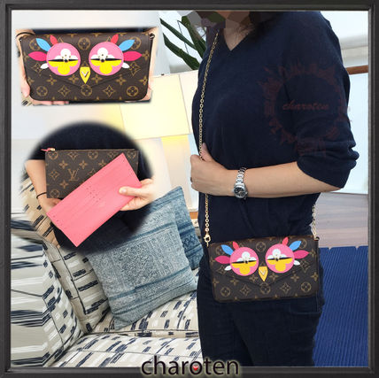 Louis Vuitton MONOGRAM 2017 SS Monogram Canvas Studded 3WAY Other Animal Patterns 