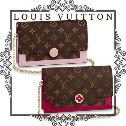 Louis Vuitton MONOGRAM 2019 SS Flore Chain Wallet M67404 M67405 