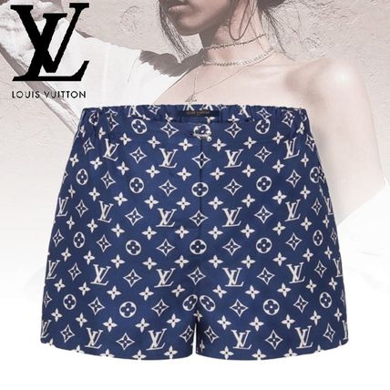 Louis Vuitton 2020 SS Monogram Silk Logo LoungeSleepwear 1A7SFG 