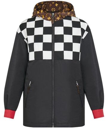 Louis Vuitton 2020 21AW Other Plaid Patterns Monogram Nylon Medium Logo Jackets 