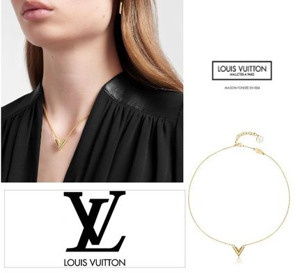 Louis Vuitton V 2020 SS Office Style Elegant Style NecklacesPendants M61083 