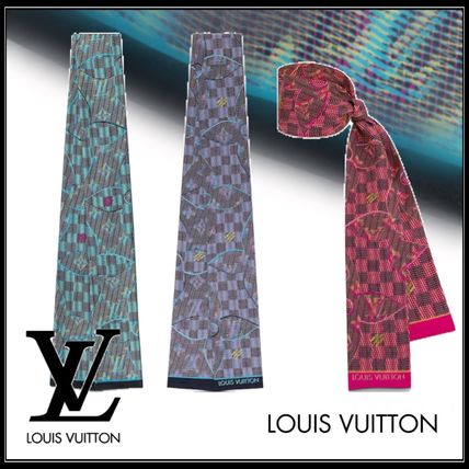Louis Vuitton 2019 20AW Monogram Casual Style Silk Lightweight ScarvesShawls 