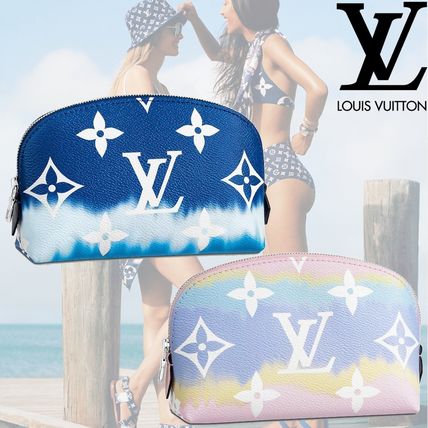 Louis Vuitton MONOGRAM 2020 SS Lv Escale Pochette Cosmetique M69139 M69138 