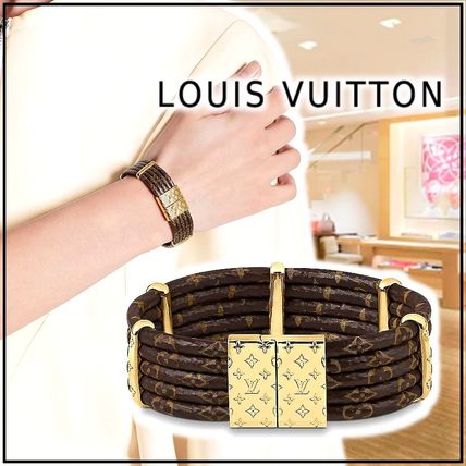Louis Vuitton GIVE ME FIVE BRACELET gold bracelets M6530E M6530F 