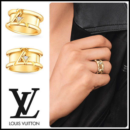 Louis Vuitton 2020 21AW Unisex Party Style 18K Gold Elegant Style Formal Style 