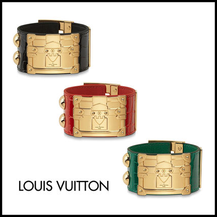 Louis Vuitton Casual Style Unisex Leather Party Style Elegant Style 