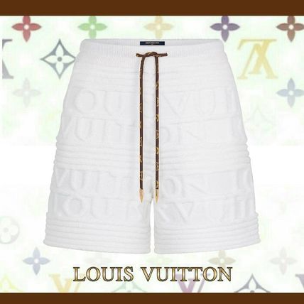 Louis Vuitton 2020 21AW Short Casual Style Wool Nylon Plain Logo Shorts 1A83ED 1A83EC 1A83EB 1A83EA 1A83E9 