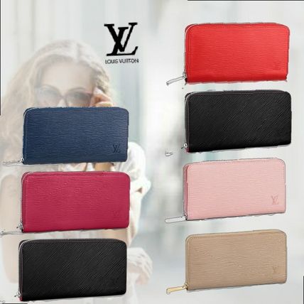 Louis Vuitton 2018 19AW Plain Leather Long Wallet Long Wallets 