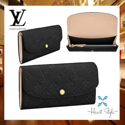 Louis Vuitton MONOGRAM EMPREINTE 2020 SS Emilie Wallet M62369 