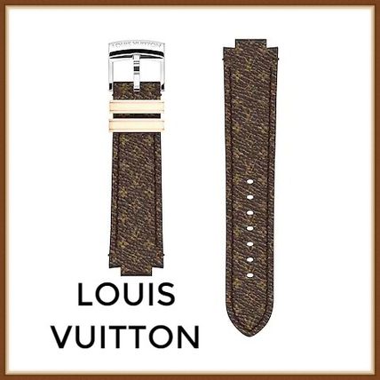 Louis Vuitton MONOGRAM Strap Tambour Canvas Monogram LS R15134 