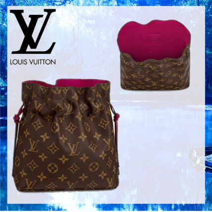 Louis Vuitton MONOGRAM 2020 SS Monogram Leather Logo PouchesCosmetic Bags M43445 