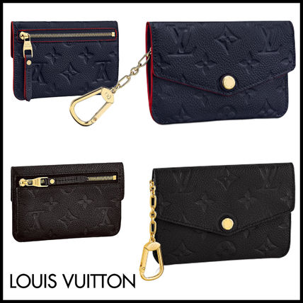 Louis Vuitton MONOGRAM EMPREINTE Monogram Leather KeychainsBag Charms 