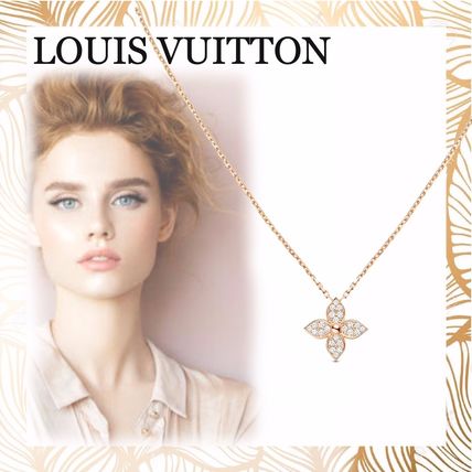 Louis Vuitton 18K Gold Formal Style NecklacesPendants 