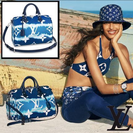 Louis Vuitton MONOGRAM 2020 SS Monogram Casual Style Tie dye Leather Shoulder Bags M45146 