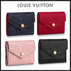 Louis Vuitton ZOE Leather Folding Wallet Small Wallet Folding Wallets 