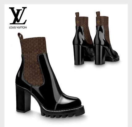 Louis Vuitton 2020 SS Monogram Mountain Boots Casual Style Street Style Leather 1A63TP 