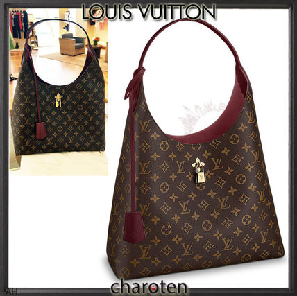 Louis Vuitton MONOGRAM 2018 SS Monogram Canvas 2WAY Bi color Elegant Style Totes 