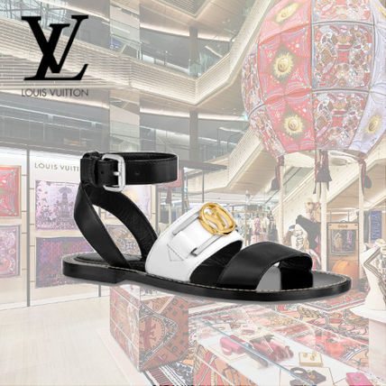 Louis Vuitton 2020 SS Academy Flat Sandal 1A66E3 