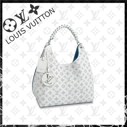 Louis Vuitton MAHINA 2020 21AW Monogram Casual Style Calfskin Leather Office Style M56203 