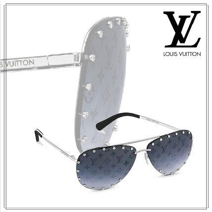 Louis Vuitton 2020 21AW The Party Strass Sunglasses Z1398U 
