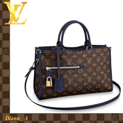 Louis Vuitton MONOGRAM Monogram Leather Elegant Style Handbags 