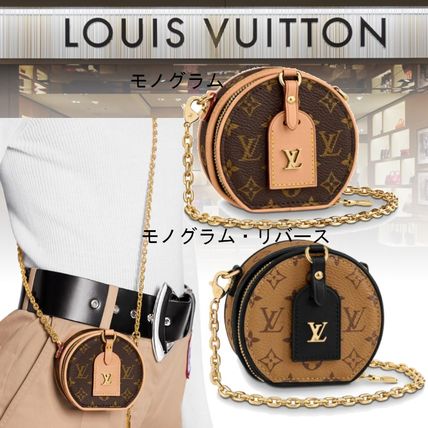 Louis Vuitton MONOGRAM 2018 19AW Monogram Canvas Blended Fabrics 2WAY Bi color Chain Leather M68577 M68570 