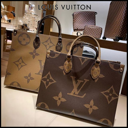 Louis Vuitton MONOGRAM Monogram Casual Style A4 2WAY Leather Elegant Style Handbags 
