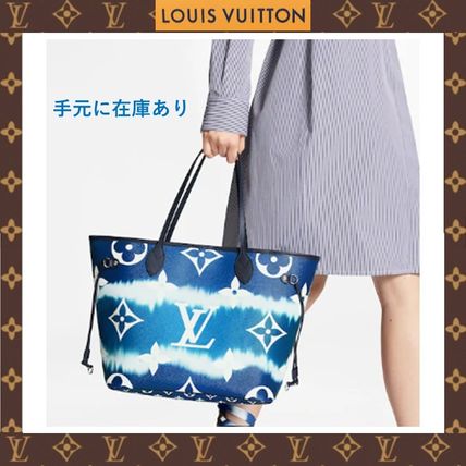 Louis Vuitton 2020 SS Monogram Canvas Tie dye 2WAY Handbags M45128 