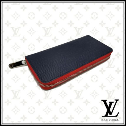 Louis Vuitton Leather Logo Long Wallets M67267 