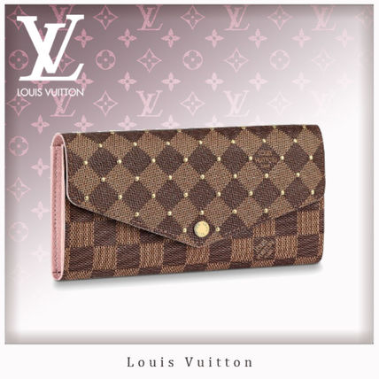 Louis Vuitton DAMIER 2019 20AW Sarah Wallet N60249 