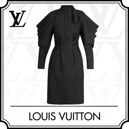 Louis Vuitton 2020 SS Asymmetric Open Shoulder Dress 1A60KK 