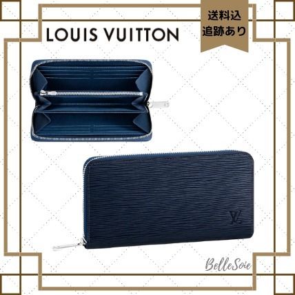 Louis Vuitton EPI 2020 SS Plain Leather Long Wallet Logo Long Wallets M61873 