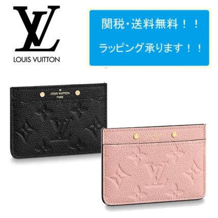 Louis Vuitton MONOGRAM EMPREINTE Card Holder M60703 M61733 