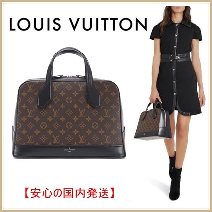 Louis Vuitton 2020 SS Monogram Canvas Office Style Elegant Style Handbags 