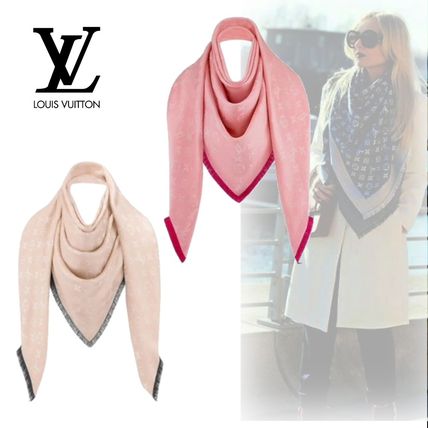 Louis Vuitton So Soft Monogram Shawl M76083 M76082 