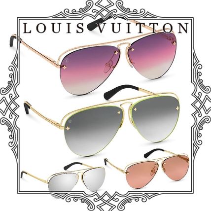 Louis Vuitton MONOGRAM 2020 SS Unisex Studded Street Style Tear Drop Sunglasses Z1045E Z1120E Z1119E Z1211E 