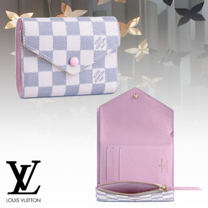 Louis Vuitton DAMIER Victorine Wallet N64022 