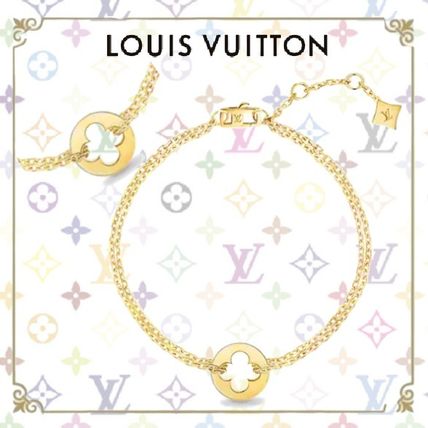 Louis Vuitton MONOGRAM EMPREINTE 2020 SS Empreinte Chain Bracelet Yellow Gold Q95619 
