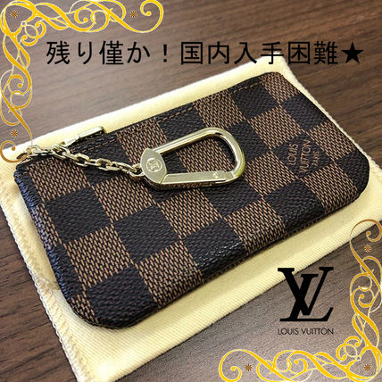 Louis Vuitton DAMIER 2020 SS Key Pouch N62658 