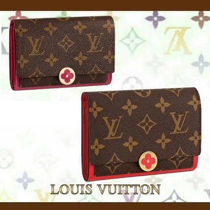 Louis Vuitton Flore Compact Wallet M64588 M64587 